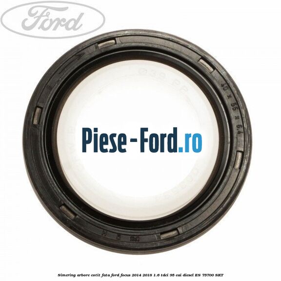 Simering, arbore cotit fata Ford Focus 2014-2018 1.6 TDCi 95 cai